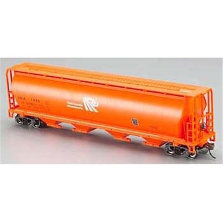 Bachmann HO 4-Bay Cylindrical Grain Hopper Potash BAC19143